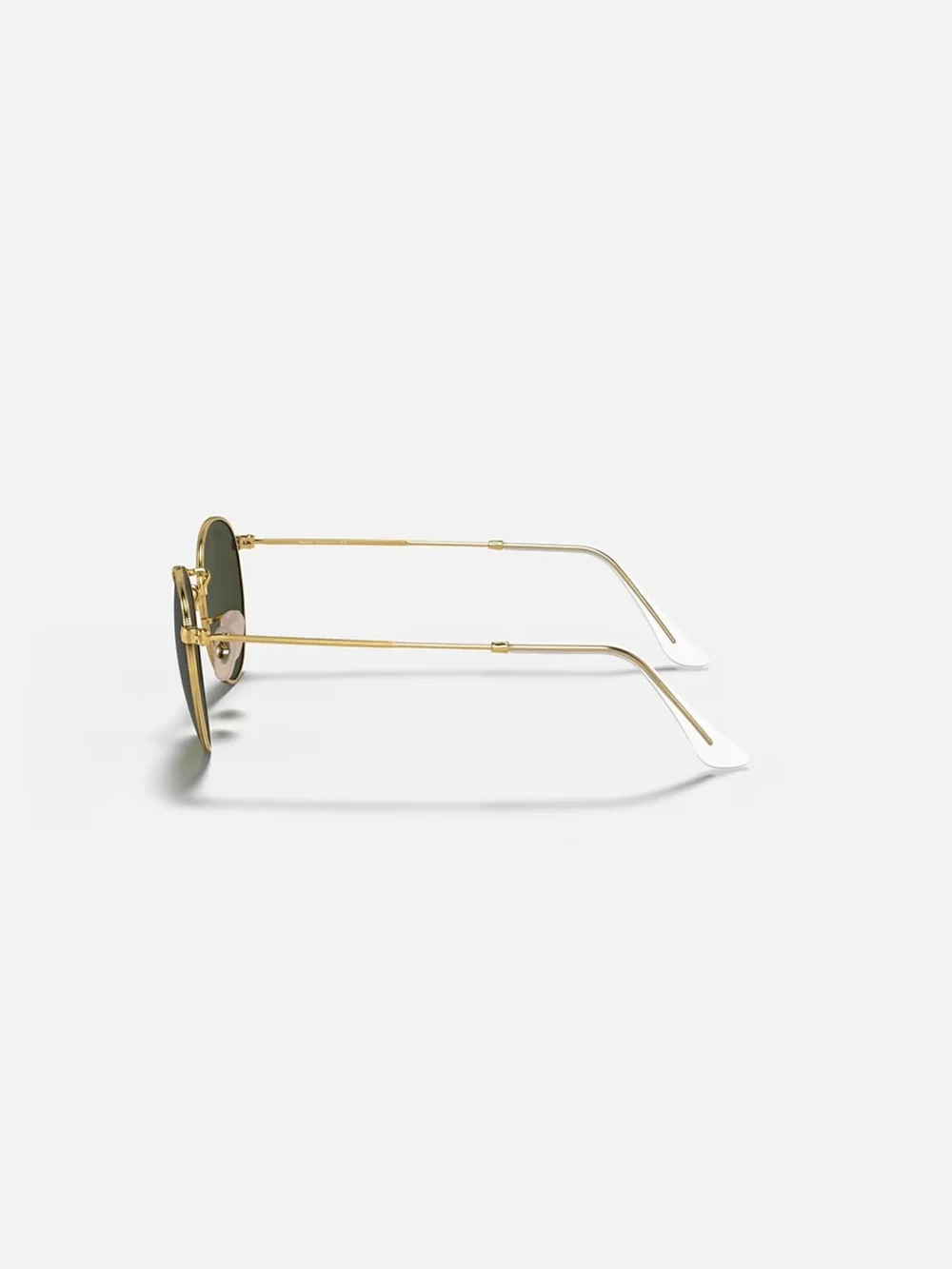 Ray-Ban Round Metal Sunglasses in Gold Trim